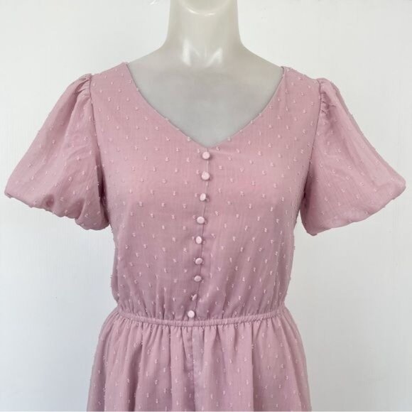 JESSAKAE HIGHBURY DRESS Pink XSMALL - Picture 3 of 11